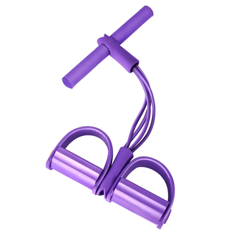 4 Resistance Elastic Pull Rope Training Device Abdominal Resistance Band for Home Gym Sport Exercise Training Fitness Equipment